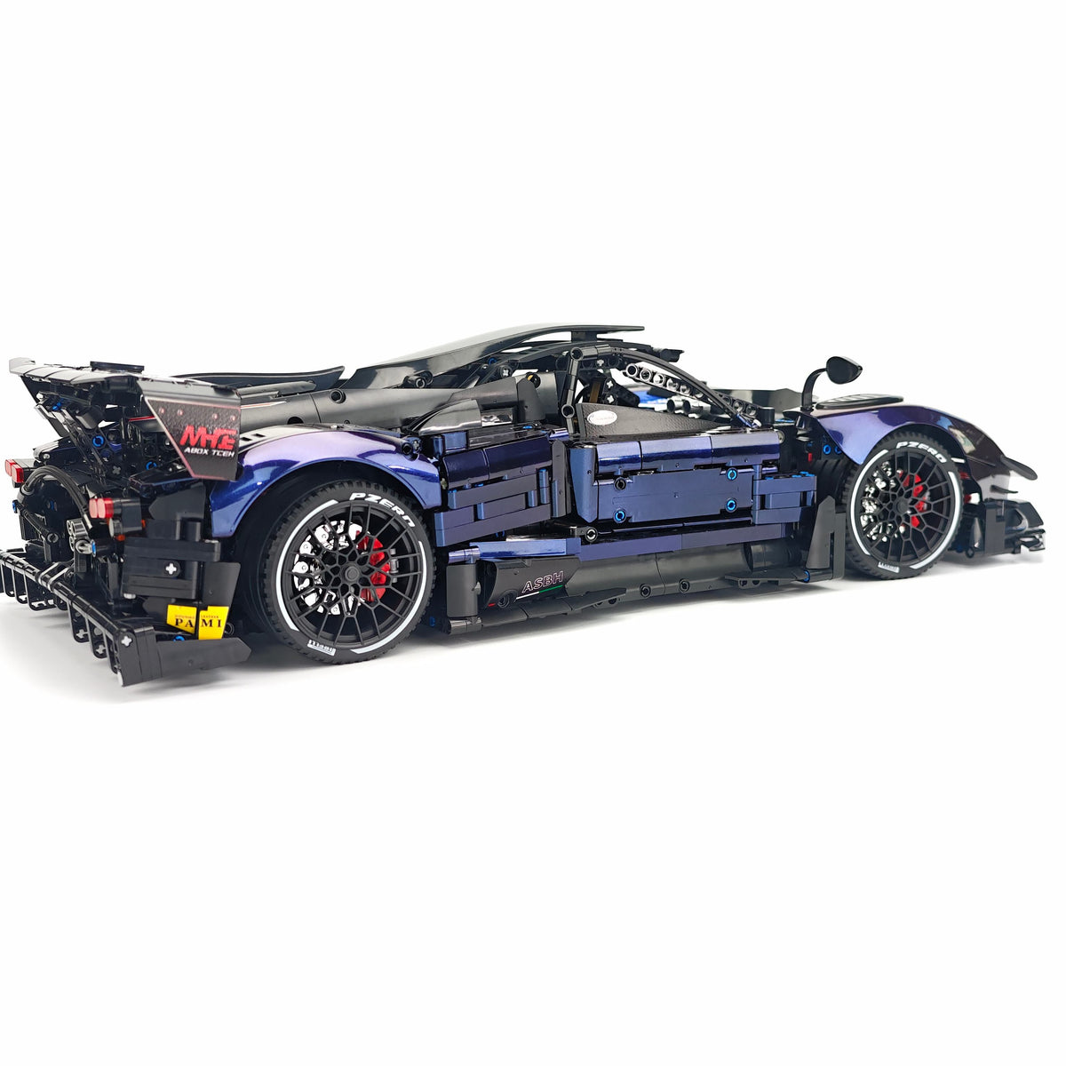 Trilumity Building Block Set: 1:8 Pagani Zonda R | Chameleon Metallic Paint Italian Hypercar (3300+-Piece)