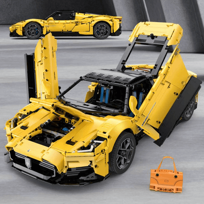 Trilumity Building Block Set: 1:8 Maserati Mc20 | Italian Supercar Masterpiece (3500+-Piece)