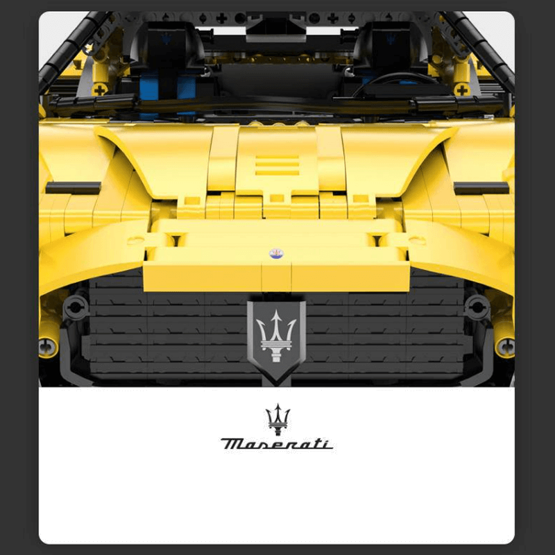 Trilumity Building Block Set: 1:8 Maserati Mc20 | Italian Supercar Masterpiece (3500+-Piece)