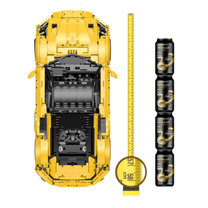 Trilumity Building Block Set: 1:8 Maserati Mc20 | Italian Supercar Masterpiece (3500+-Piece)