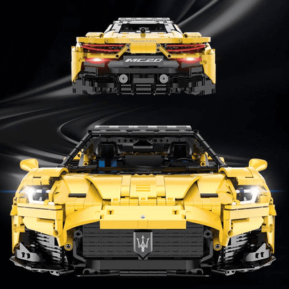 Trilumity Building Block Set: 1:8 Maserati Mc20 | Italian Supercar Masterpiece (3500+-Piece)