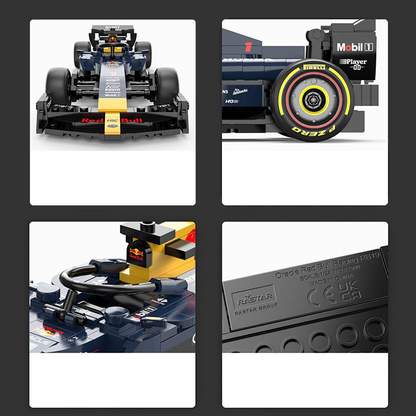 Trilumity Oracle Red Bull F1 Racing RB19, Excellent Collection Building Block Set, 333-Piece