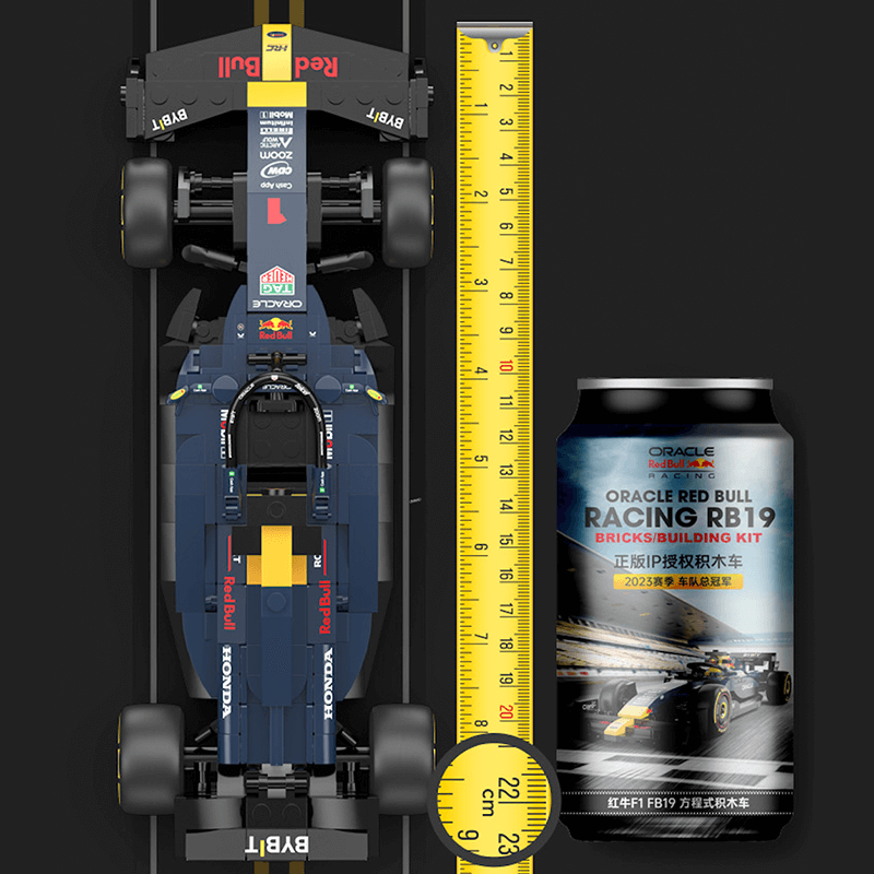 Trilumity Oracle Red Bull F1 Racing RB19, Excellent Collection Building Block Set, 333-Piece