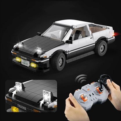Trilumity Building Block Set: Initial D Toyota Ae86, Genuine Authorized collector's Edition(1324-Piece)