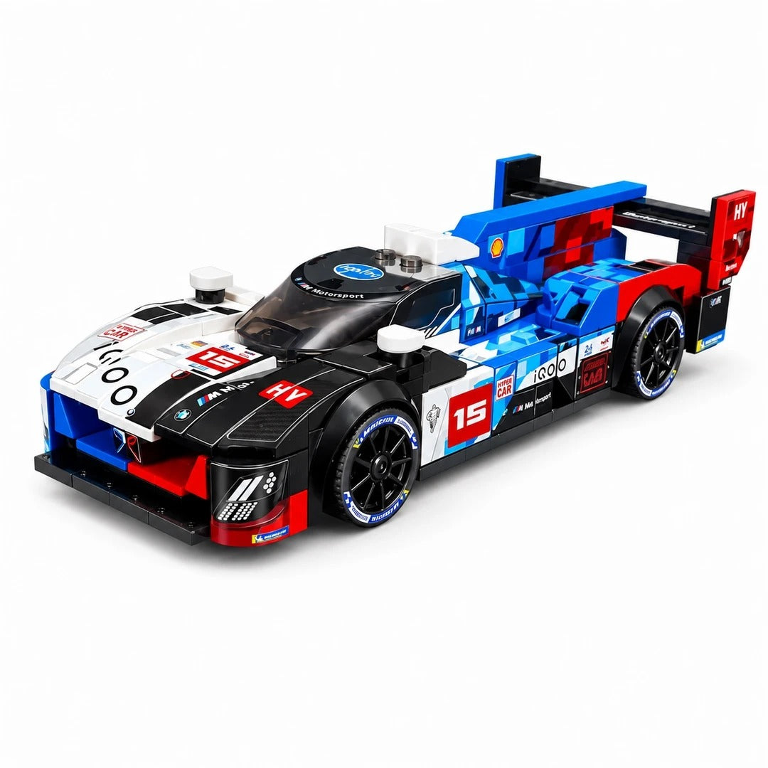 Trilumity Building Block Set: 2025 #15 BMW M Hybrid V8 | Includes a complete set of stickers| 315Piece