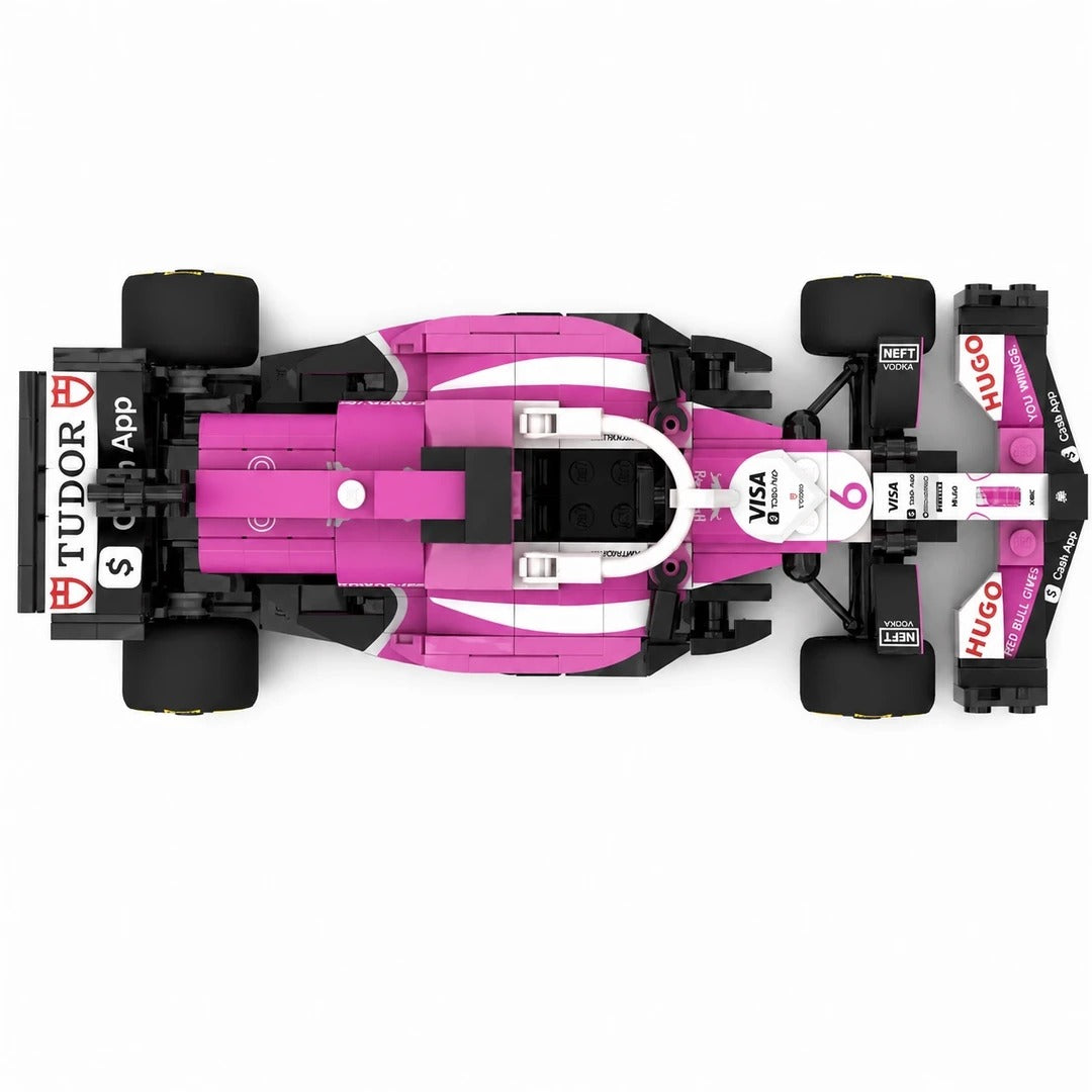 Trilumity Building Block Set: 1:24 Vcarb 02 | Includes a Complete Set of Stickers (301Piece)