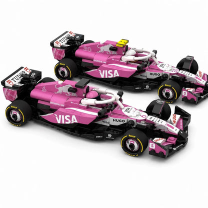 Trilumity Building Block Set: 1:24 Vcarb 02 | Includes a Complete Set of Stickers (301Piece)