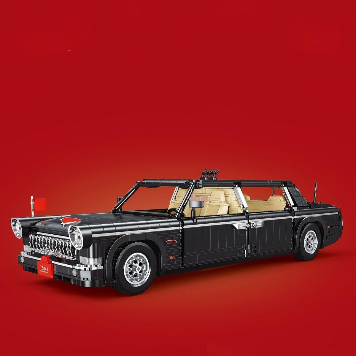 Trilumity Building Block Set: Hongqi L5 Parade Car Commemorative Edition (3240Piece)