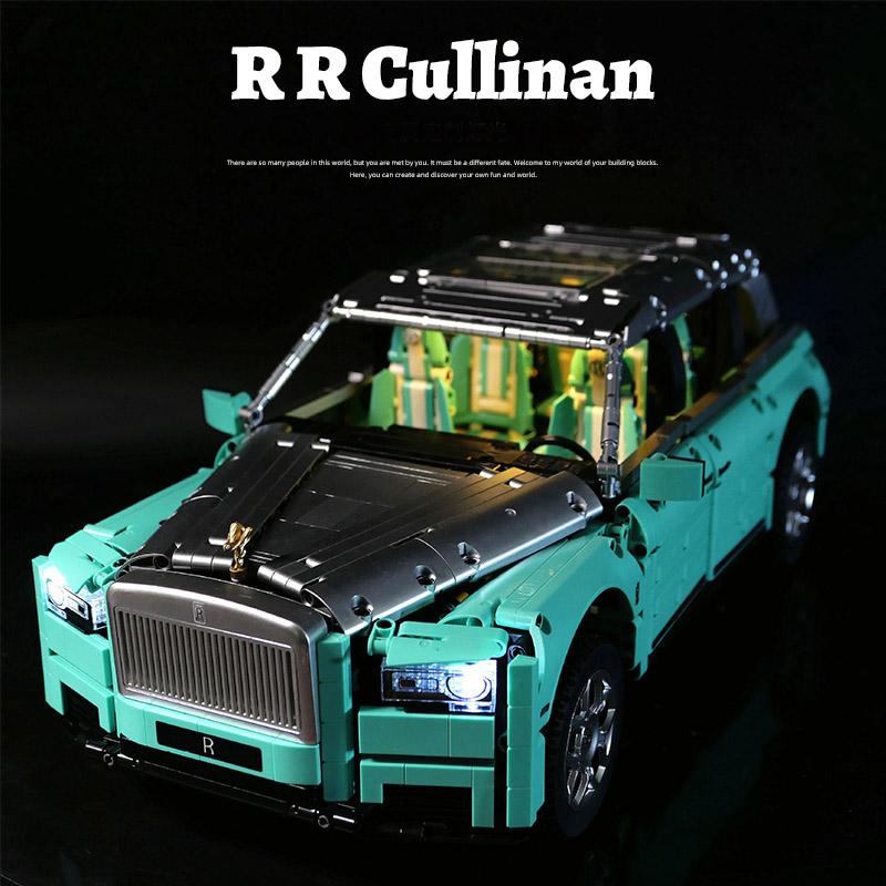 Trilumity Building Block Set: 1:8 Rolls-Royce Cullinan with Remote Concrol | Bavbrick.com