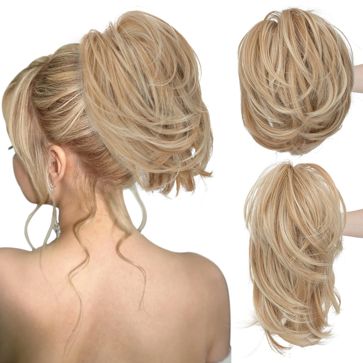 Trilumity Curly Ponytail in 1B, additional product photo 10