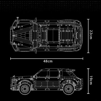 Trilumity Building Block Set: 1:8 Rolls-Royce Cullinan with Remote Concrol | Bavbrick.com