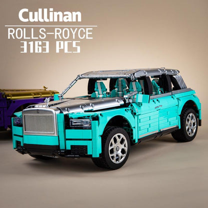 Trilumity Building Block Set: 1:8 Rolls-Royce Cullinan with Remote Concrol | Bavbrick.com