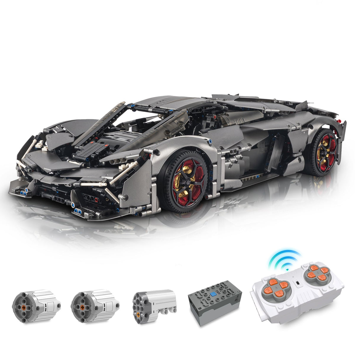 Trilumity Building Block Set: 1: 8 Lamborghini Terzo Millennio (3358-Piece)