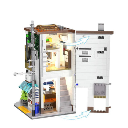 Cada MOC Building Block Set: Bun Store Shop 66006, Model C66006