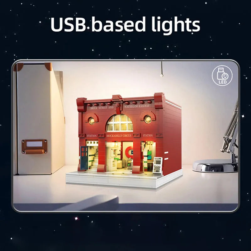 Cada MOC Building Block Set: London Underground