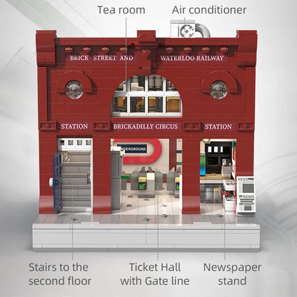 Cada MOC Building Block Set: London Underground