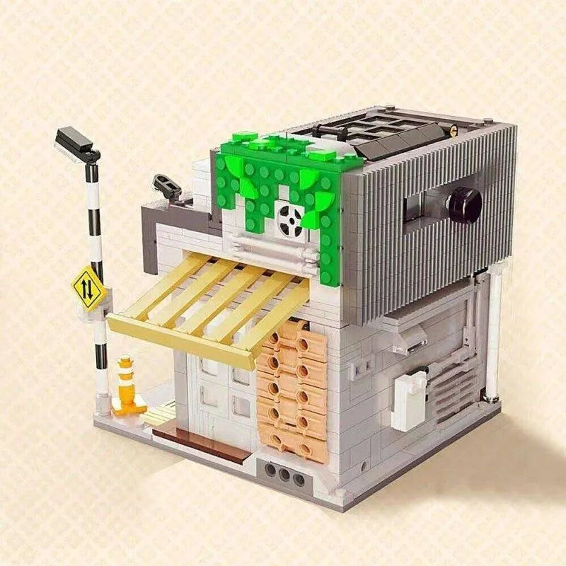 Cada MOC Building Block Set: Japanese Summer Coffee Shop 66007