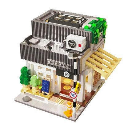 Cada MOC Building Block Set: Japanese Summer Coffee Shop 66007