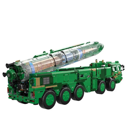 Cada MOC Motorized Building Block Set: DF-21D Anti Ship Ballistic Missile Vehicle, Model C56031