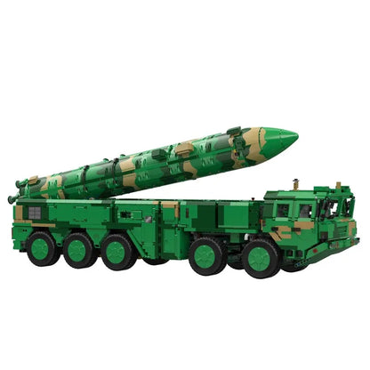 Cada MOC Motorized Building Block Set: DF-21D Anti Ship Ballistic Missile Vehicle, Model C56031