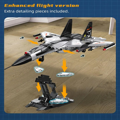 Cada MOC Building Block Set: Fighter Aircraft Striker Plane, Model 56027