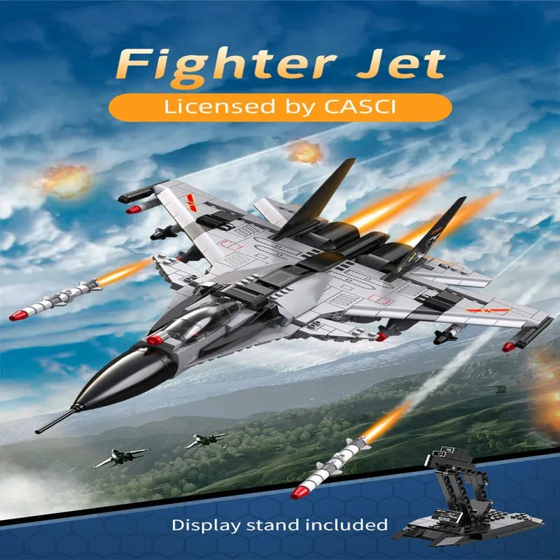 Cada MOC Building Block Set: Fighter Aircraft Striker Plane, Model 56027