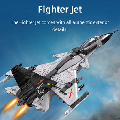 Cada MOC Building Block Set: Fighter Aircraft Striker Plane, Model 56027