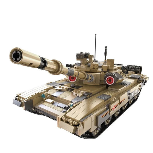 Cada MOC Motorized Building Block Set: T90 Main Battle War Tank, Model C61003