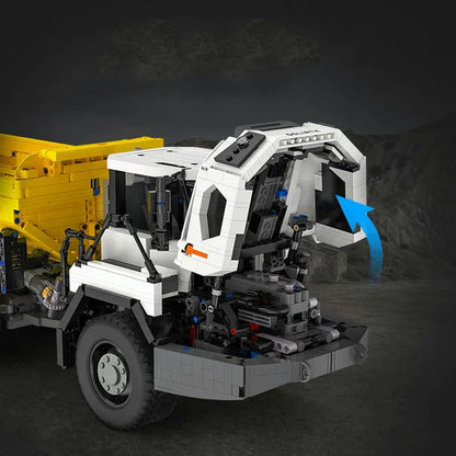Cada MOC Motorized Building Block Set: APP RC Large Dump Truck Car 61054, Model C61054