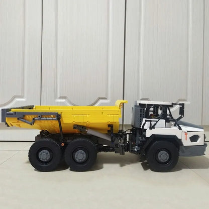 Cada MOC Motorized Building Block Set: APP RC Large Dump Truck Car 61054, Model C61054