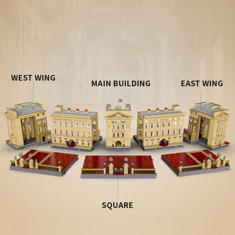 Cada MOC Building Block Set: Buckingham Palace, Model C61501