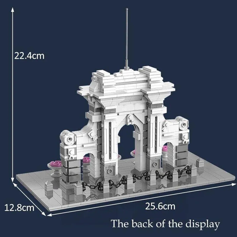 Cada MOC Building Block Set: Tsinghua University Park Gate, Model C66001