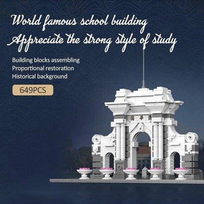 Cada MOC Building Block Set: Tsinghua University Park Gate, Model C66001