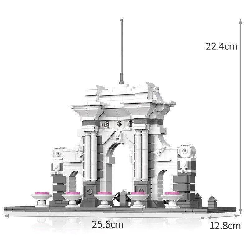 Cada MOC Building Block Set: Tsinghua University Park Gate, Model C66001
