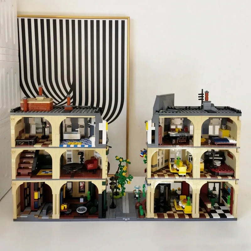 Cada MOC Building Block Set: C66009 Creator Expert Paris Restaurant, Model 66009