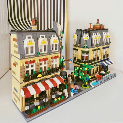 Cada MOC Building Block Set: C66009 Creator Expert Paris Restaurant, Model 66009