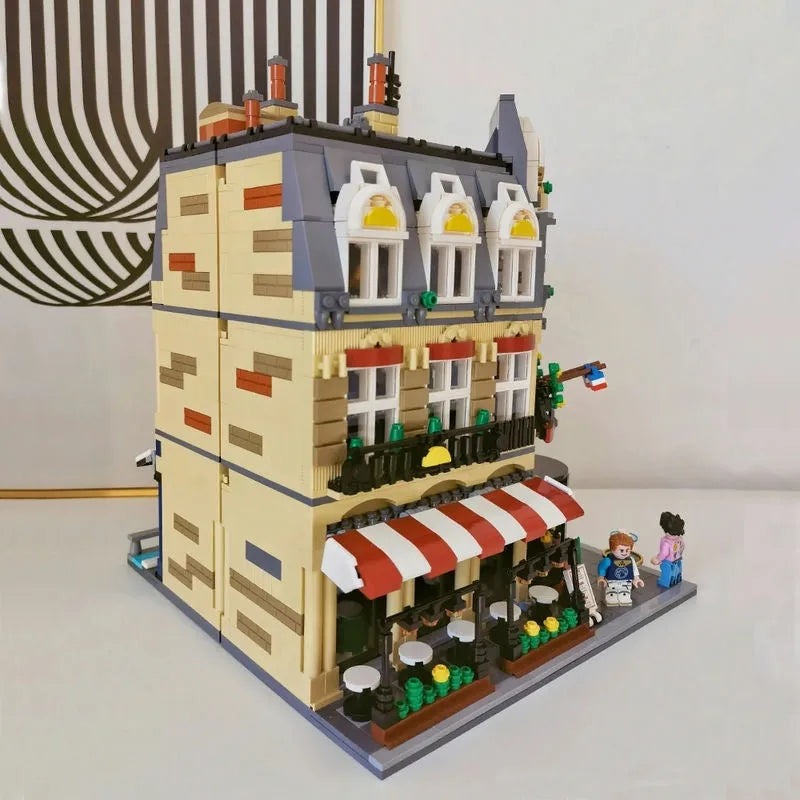 Cada MOC Building Block Set: C66009 Creator Expert Paris Restaurant, Model 66009