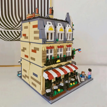 Cada MOC Building Block Set: C66009 Creator Expert Paris Restaurant, Model 66009