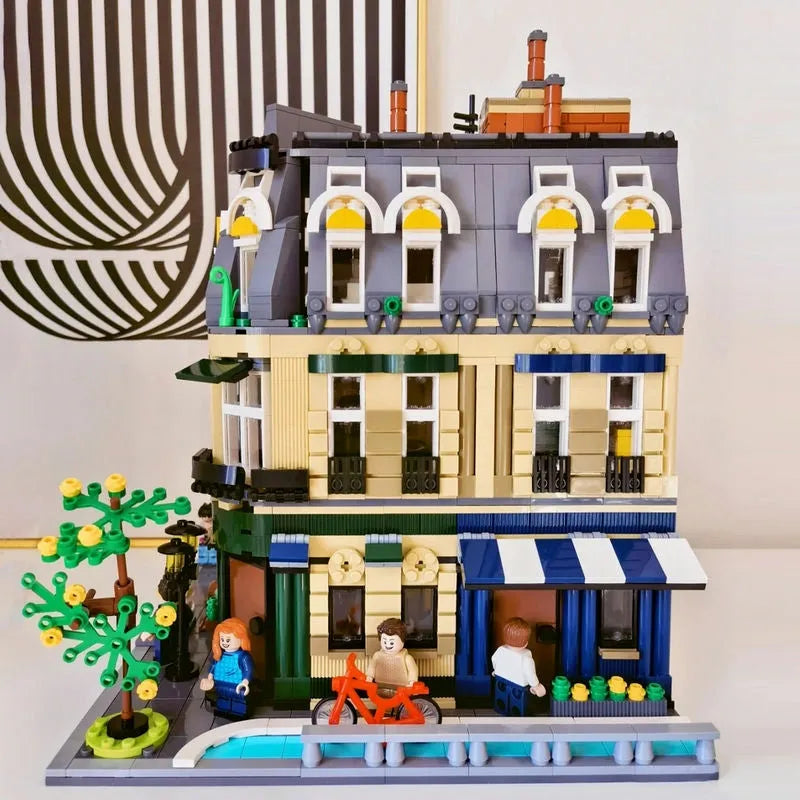 Cada MOC Building Block Set: C66009 Creator Expert Paris Restaurant, Model 66009