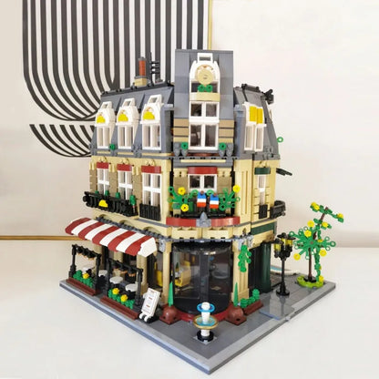 Cada MOC Building Block Set: C66009 Creator Expert Paris Restaurant, Model 66009