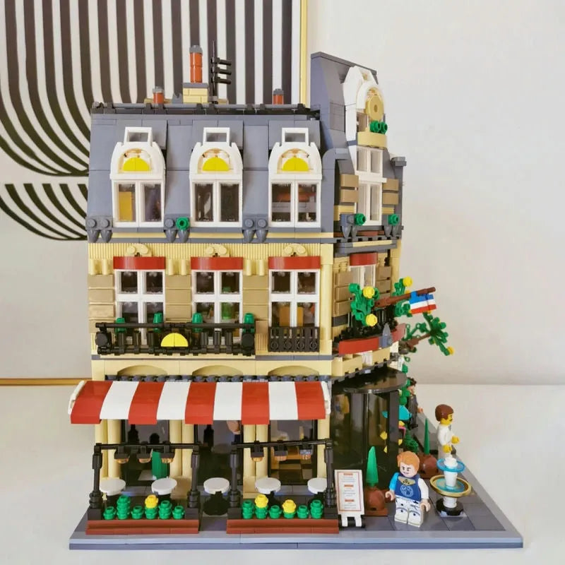 Cada MOC Building Block Set: C66009 Creator Expert Paris Restaurant, Model 66009
