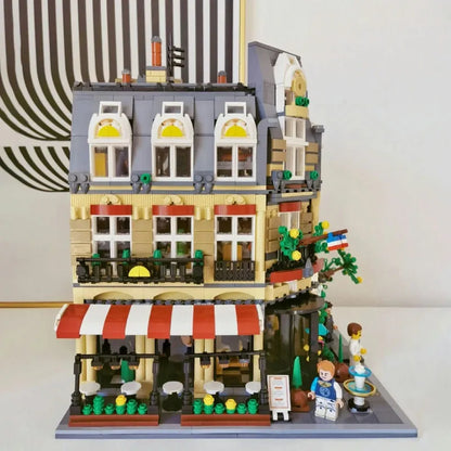 Cada MOC Building Block Set: C66009 Creator Expert Paris Restaurant, Model 66009