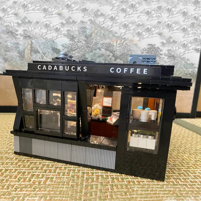 Cada MOC Building Block Set: Cafe Store Shop C66005