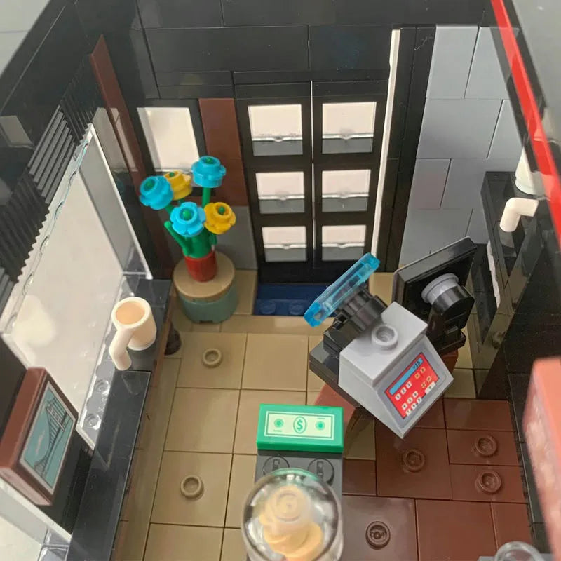 Cada MOC Building Block Set: Cafe Store Shop C66005