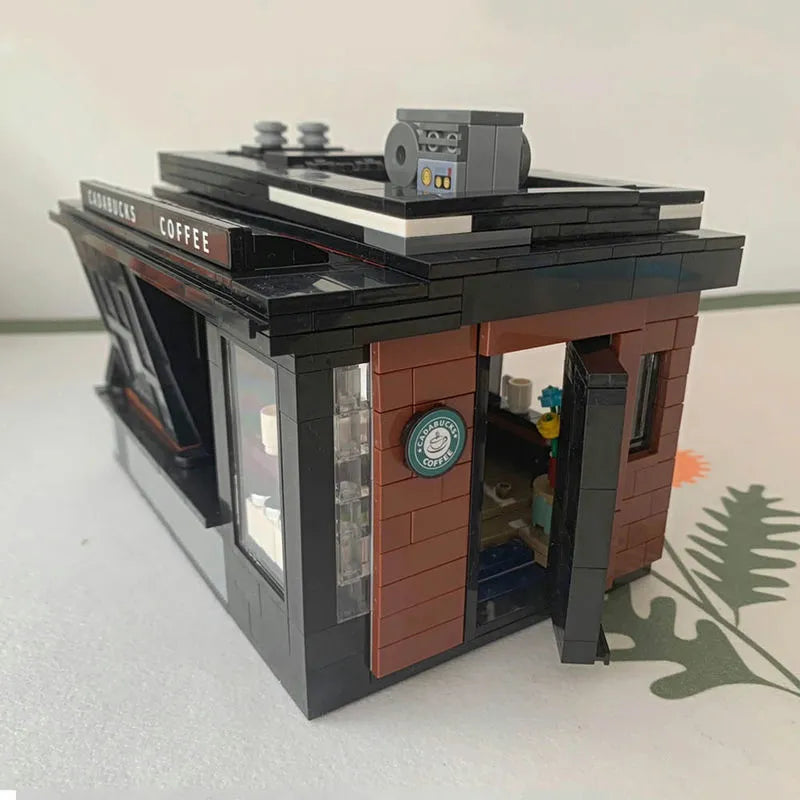 Cada MOC Building Block Set: Cafe Store Shop C66005