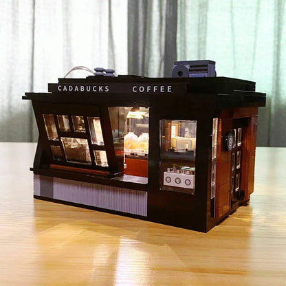 Cada MOC Building Block Set: Cafe Store Shop C66005