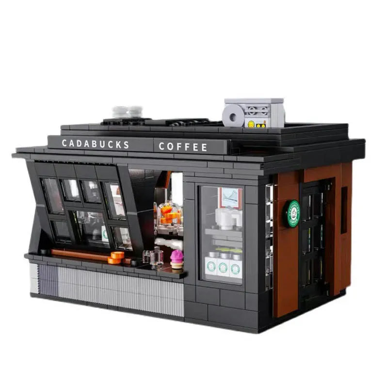 Cada MOC Building Block Set: Cafe Store Shop C66005