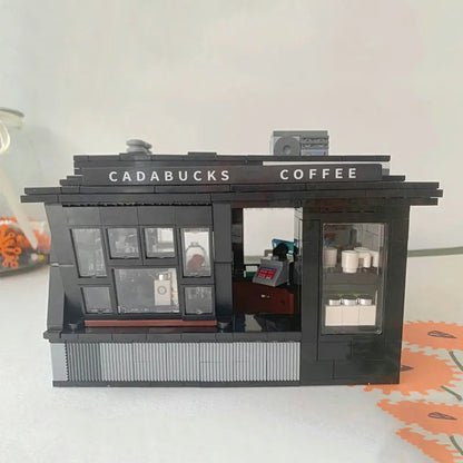 Cada MOC Building Block Set: Cafe Store Shop C66005