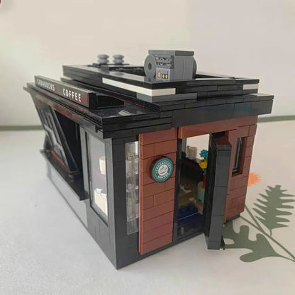 Cada MOC Building Block Set: Cafe Store Shop C66005