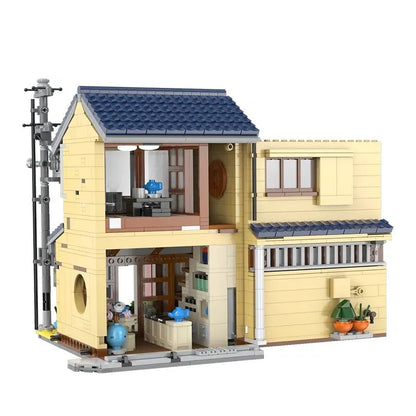 Cada MOC Building Block Set: Japanese Tea House Store Shop, Model 66010